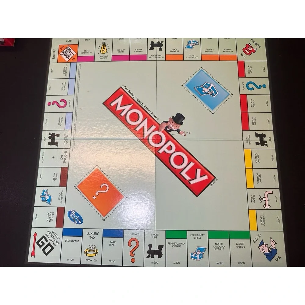 Monopoly Fast Dealing Property Trading Board Game - Cat Token-Hasbro -Speed Die